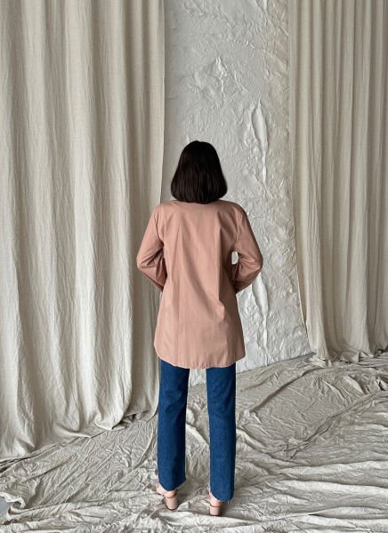 Pudra Bağlamalı Kimono