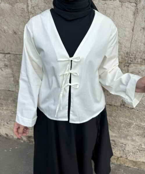 Beyaz Pamuk Kimono
