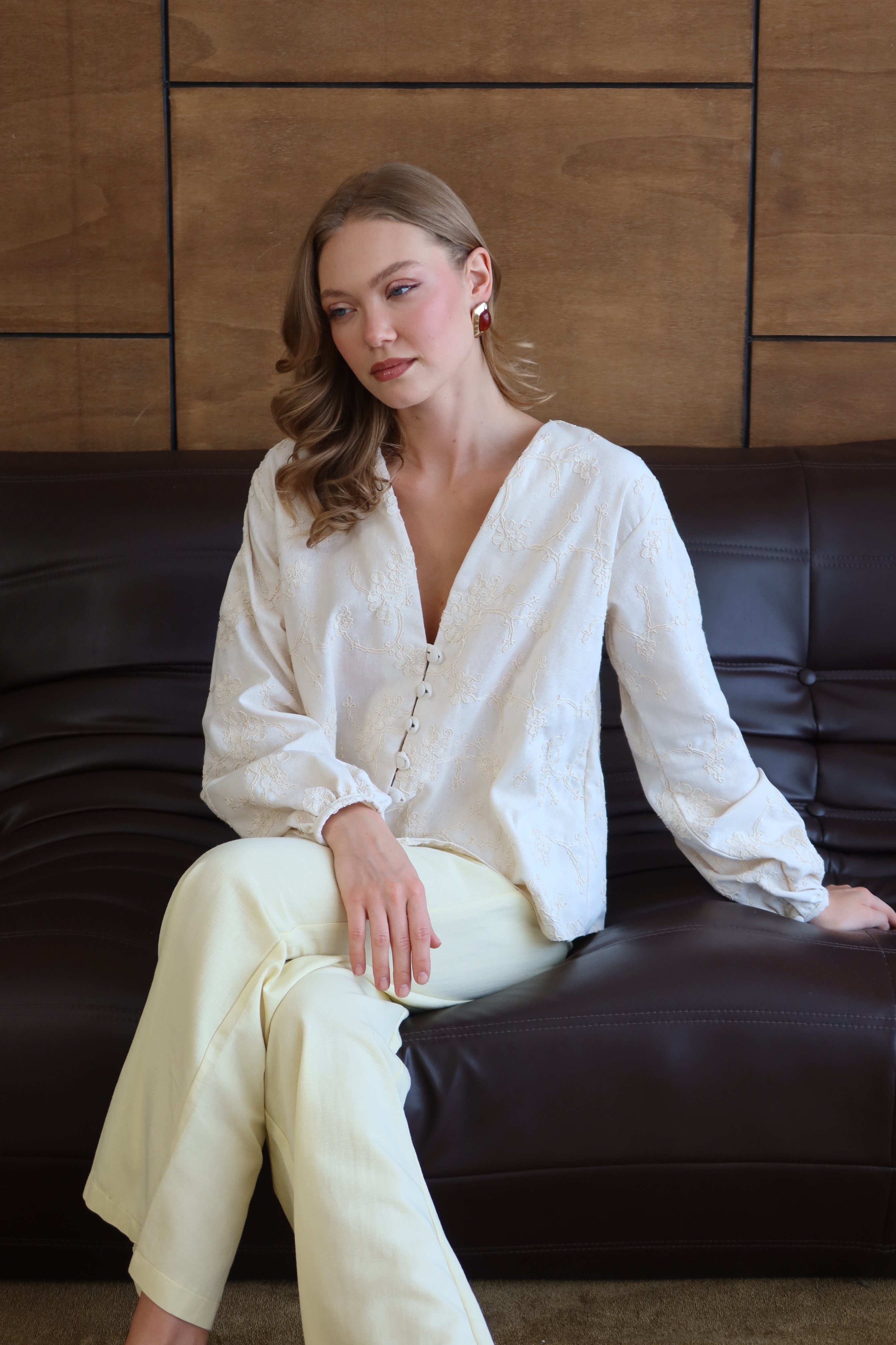 Nakışlı Kimono