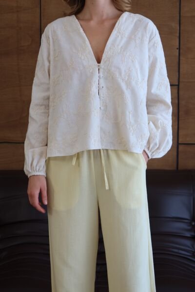 Nakışlı Kimono